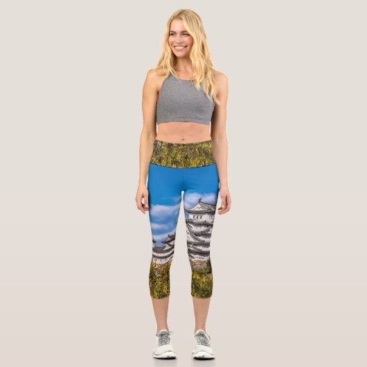 日本姫路#5城 カプリレギンス (正面)