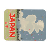 日本山フィジーヴィンテージスタイル漫画 マグネット (横)