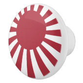 日本帝国旭日旗（きょくじつき） 江戸時代から第二次世界大戦まで セラミックノブ (右)