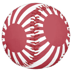 日本帝国旭日旗（きょくじつき） 江戸時代から第二次世界大戦まで ソフトボール