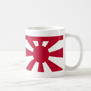 日本帝国海軍中将旗 コーヒーマグカップ