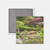 日本庭園の花々 マグネット (正面/裏面)