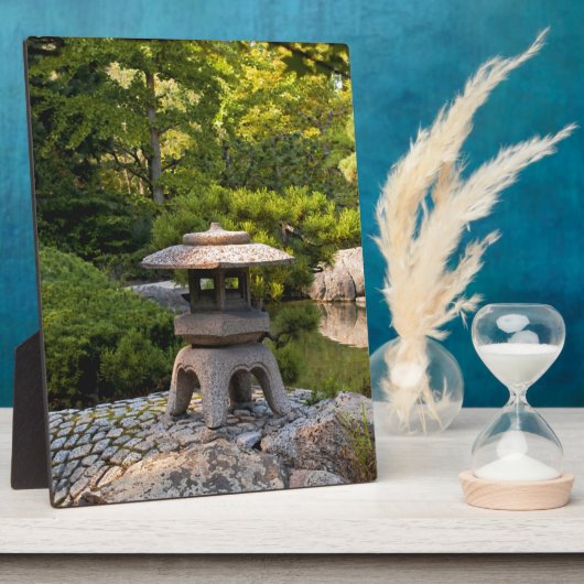 日本庭園 フォトプラーク (側面)