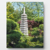 日本庭園 フォトプラーク (正面)