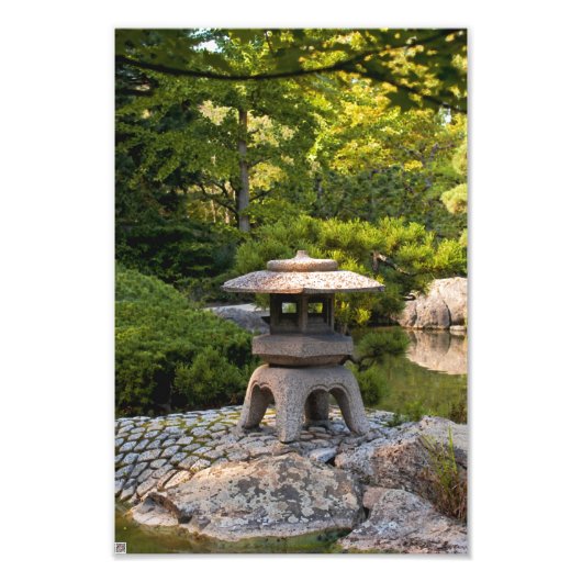 日本庭園 フォトプリント            (正面)