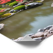 日本庭園 ポスター (角)