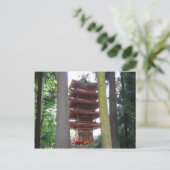 日本庭園 ポストカード (スタンド正面)