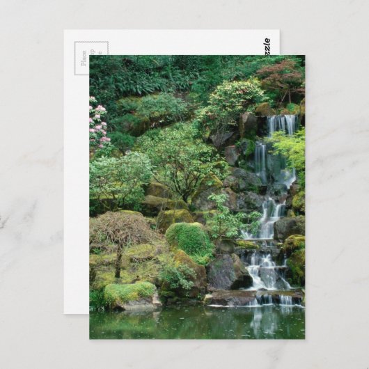 日本庭園 ポストカード (正面/裏面)