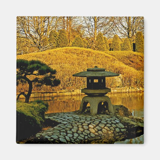 日本庭園 マグネット (正面)