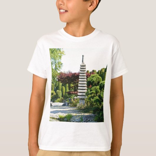日本庭園 Tシャツ (正面)