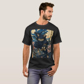 日本忍者猫Tシャツ Tシャツ (正面フル)
