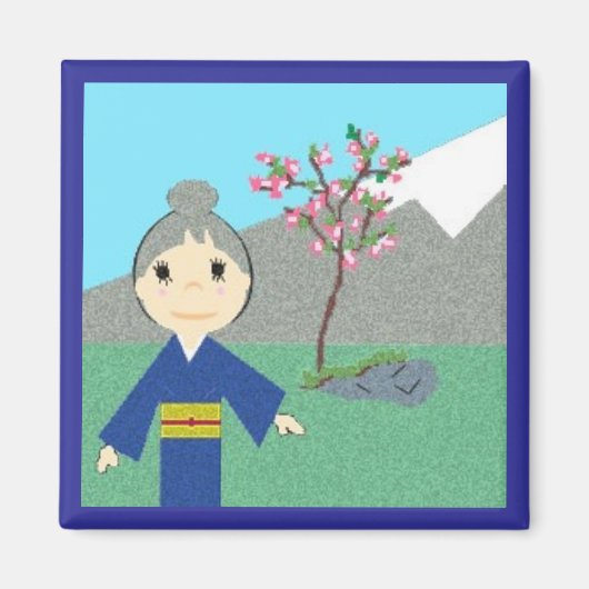 日本情景 マグネット (正面)