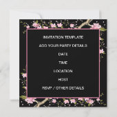 日本愛喜平和パーティー 招待状 (裏面)