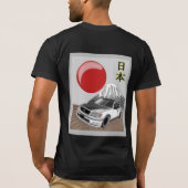 日本技術 Tシャツ (裏面)