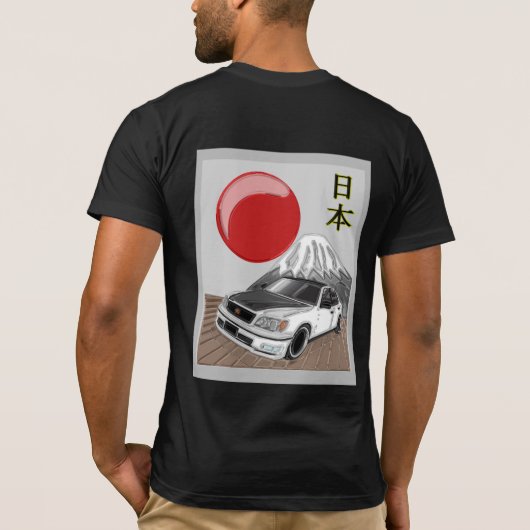 日本技術 Tシャツ (裏面)