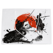 日本抱き枕 ラージペーパーバッグ (正面)