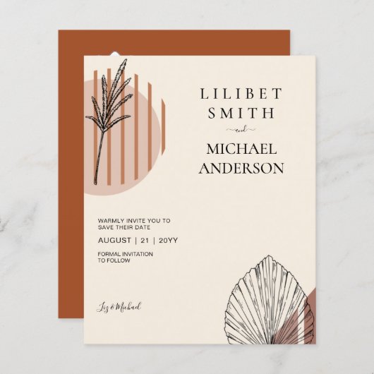 日本抽象芸術北欧結婚幾何学 (正面/裏面)