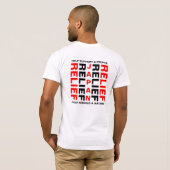 日本救援支援プロジェクト Tシャツ (裏面フル)