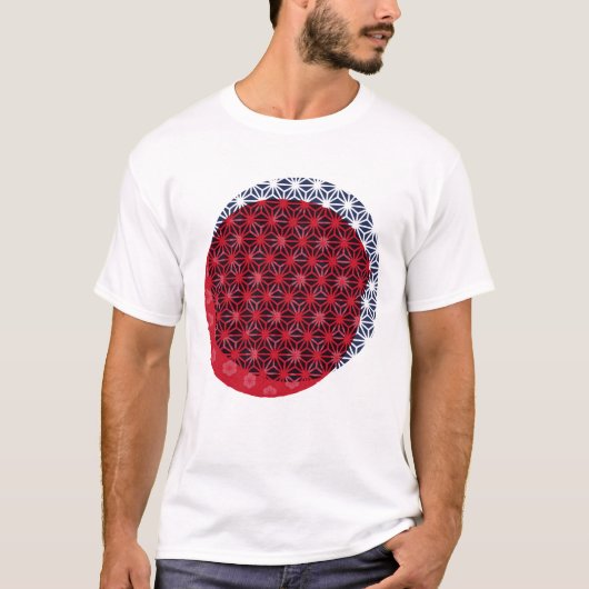 日本文様 1 Japanese Patten 1 Tシャツ (正面)