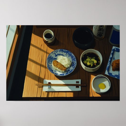 日本料理 ポスター (正面)