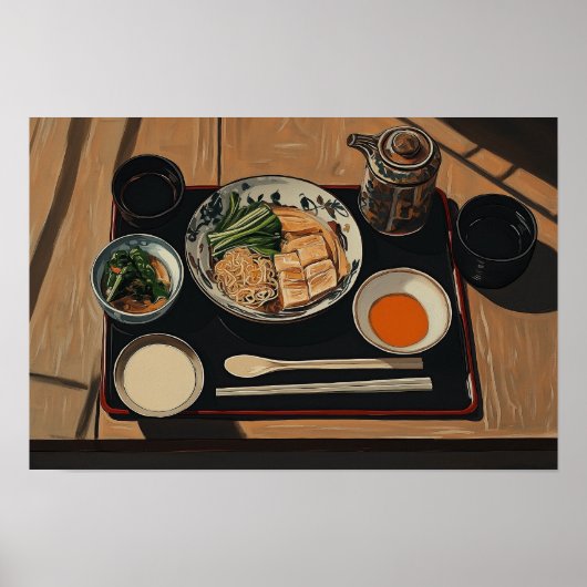 日本料理 ポスター (正面)