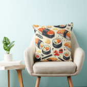 日本料理，ロール，寿司，すし棒，大豆 クッション (椅子)