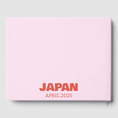 日本旅行コーヒーテーブルブック ゲストブック (裏面)