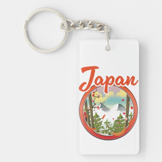 日本旅行ロゴ キーホルダー (正面)