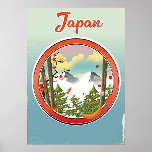 日本旅行ロゴ ポスター (正面)