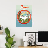 日本旅行ロゴ ポスター (ホームオフィス)