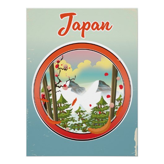 日本旅行ロゴ ポスター (正面)