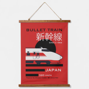 日本旅行 新幹線 吊り下げ型タペストリー