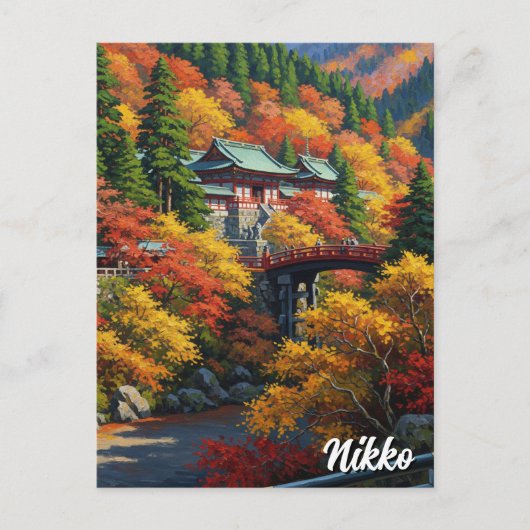 日本旅行 日光 ポストカード (正面)