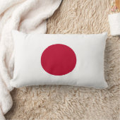 日本旗のアメリカ人のMoJoのLumbarの枕 ランバークッション (ブランケット)