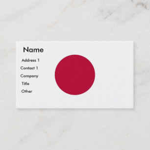 日本旗付き名刺 名刺