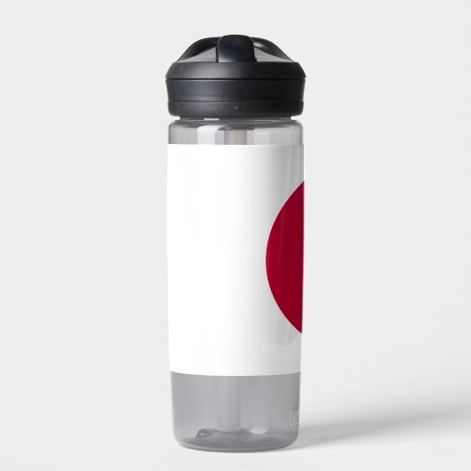 日本旗付き水瓶 ウォーターボトル (正面)