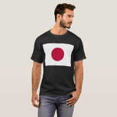 日本旗付きTシャツ Tシャツ (正面フル)