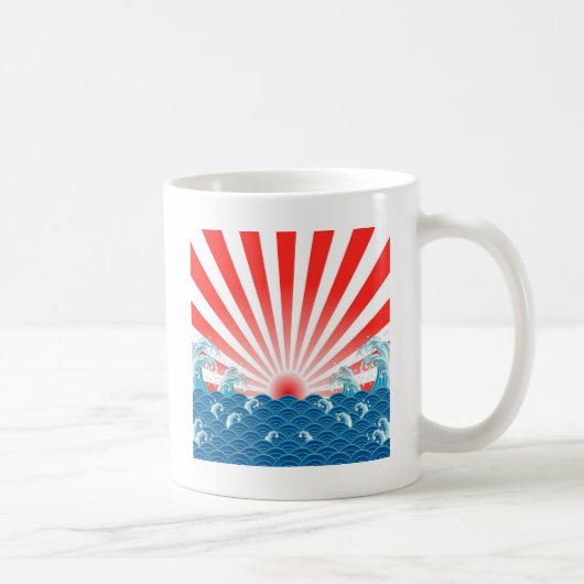 日本旗-日本 コーヒーマグカップ (右)