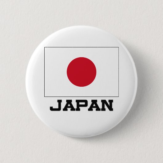 日本旗 缶バッジ (正面)