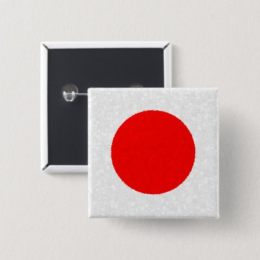 日本旗 缶バッジ (正面&裏面)