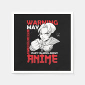 日本日本のオタクマンガコスプレゲーム景品戦争 スタンダードカクテルナプキン (正面)