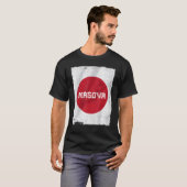 日本日本のルーツ日本国旗 Tシャツ (正面フル)