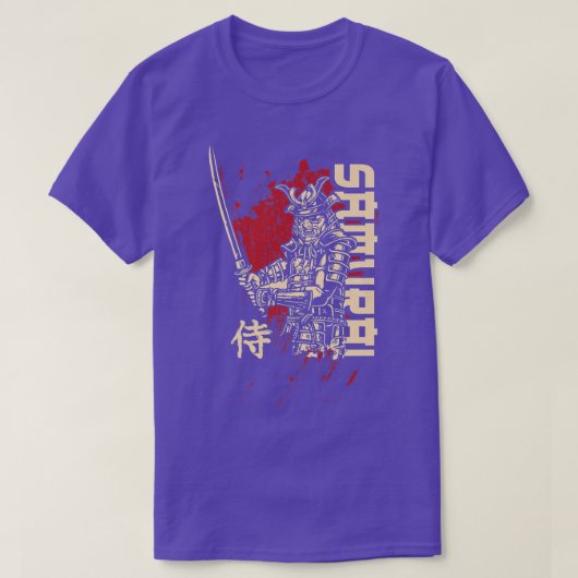 日本日本の向けサムライファイターPremium T- Tシャツ (デザイン正面)