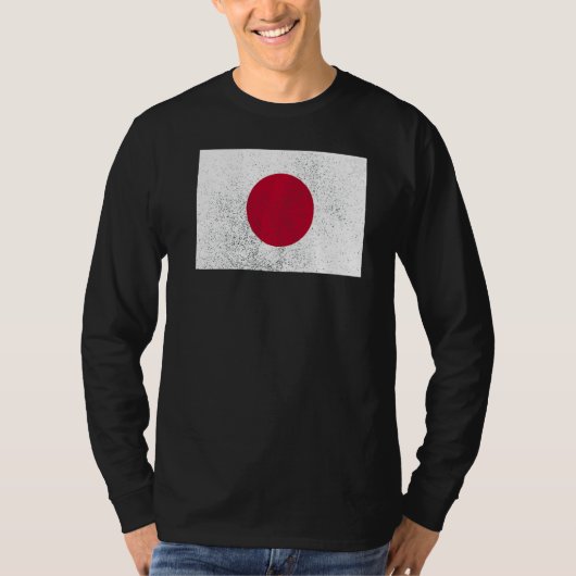 日本日本の国旗プライド日本の国旗 Tシャツ (正面)