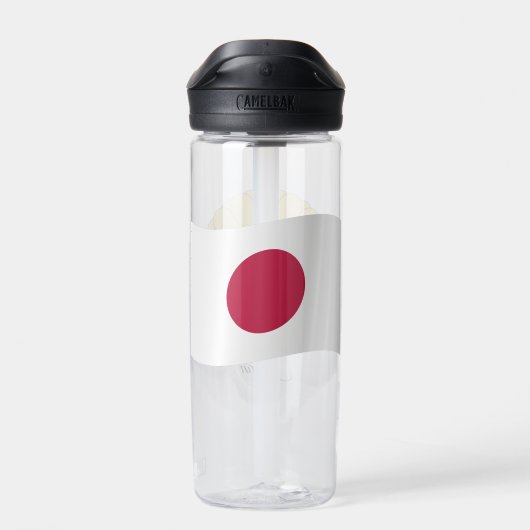 日本日本の国旗 ウォーターボトル (背面)