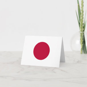 日本日本の国旗 カード