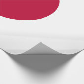 日本日本の国旗 – 日の丸 ラッピングペーパー (角)