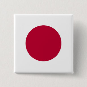 日本日本の国旗 缶バッジ