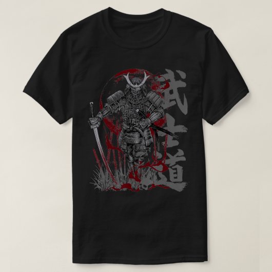 日本日本の戦闘士 Tシャツ (デザイン正面)