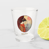 日本日本舞妓パゴダレトロ ショットグラス (正面)